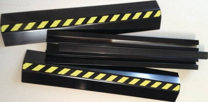 Kabelbrücken L1500xB80xH20mm Alu.lichtgrau m.Doppelklebeband EHA