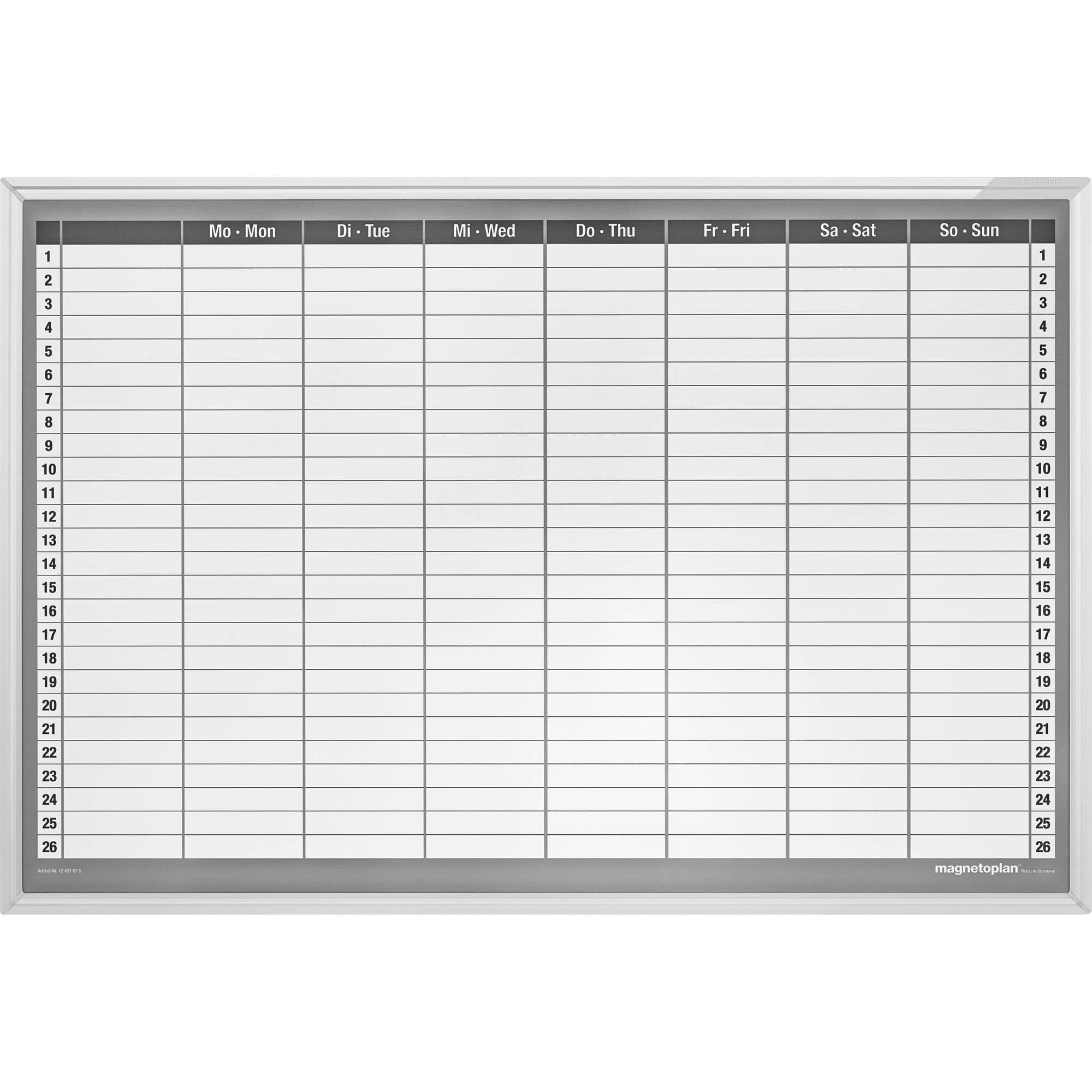 magnetoplan Wochenplaner CC 1249107S