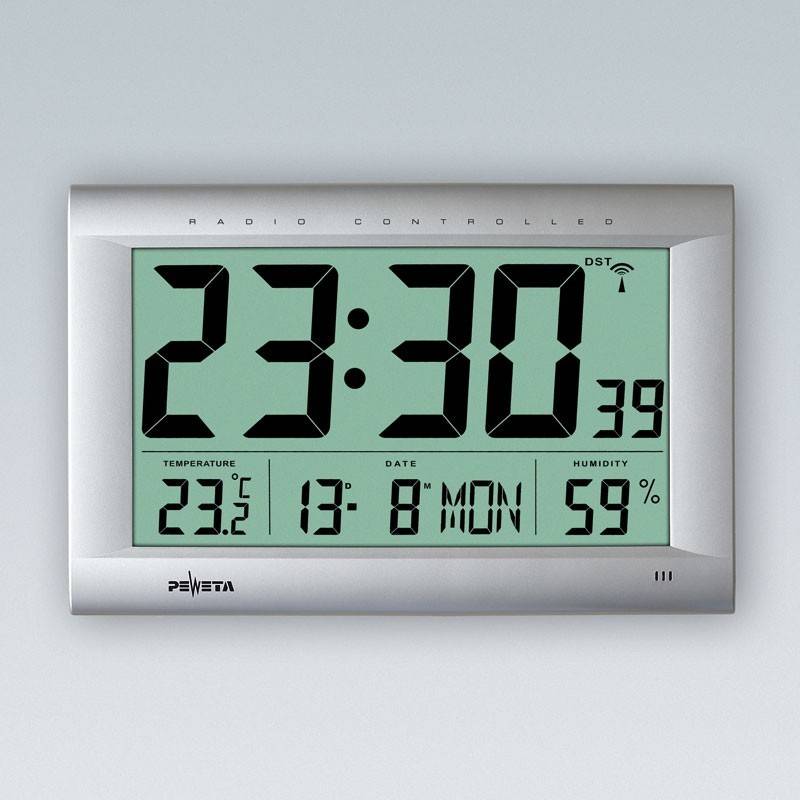 Peweta Funk-Digitalwanduhr 51.106.093