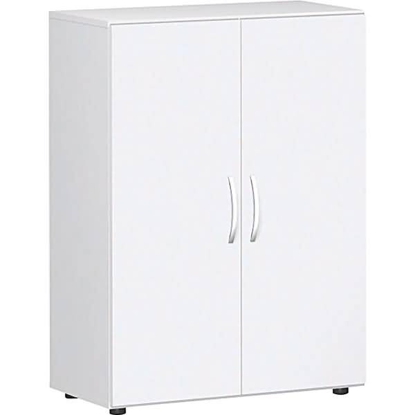 Flügeltürenschrank Flex S-383102-WW 3OH 80x42x110,4cm weiß