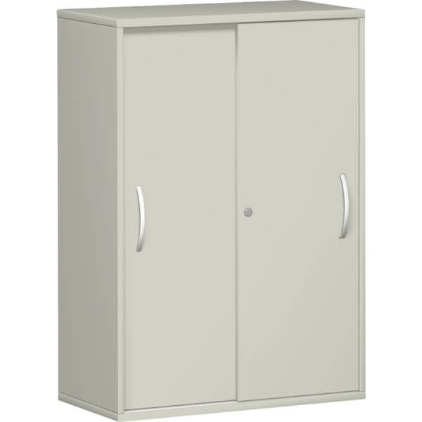 Schiebetürenschrank Flex S-383502-LL 3OH 800x425x1182mm lichtgrau