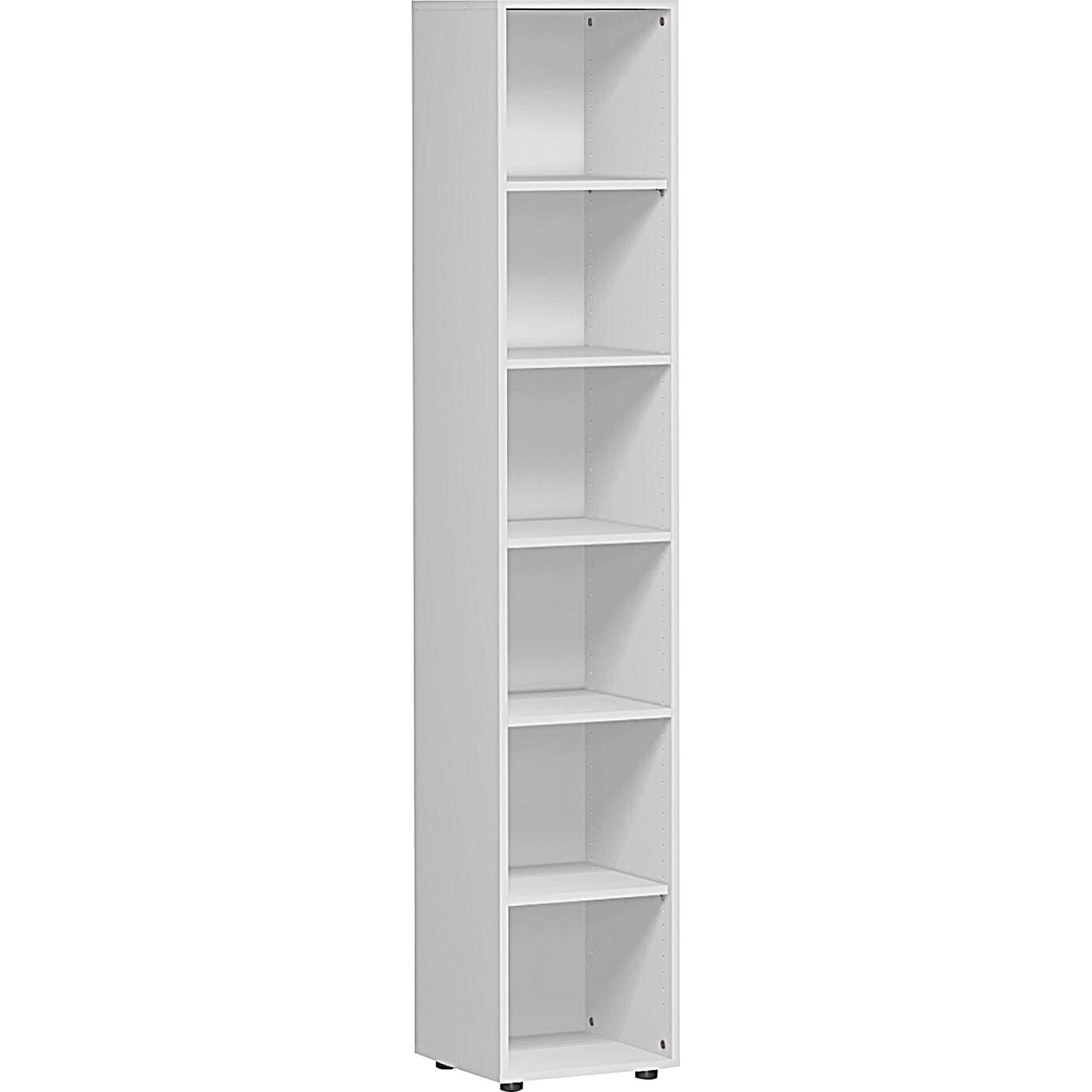 Geramöbel Regal Flex S-346001-L 6OH 6Böden 400x2.160x400mm l.grau