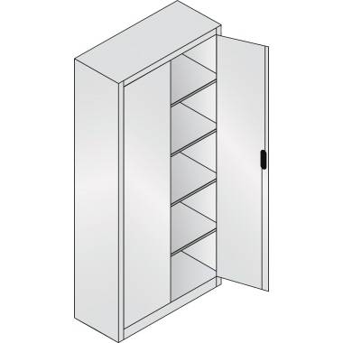 C+P Aktenschrank 9260000S10782 5OH 1950x930x400mm lgr/cgn - Artikel: 820026768