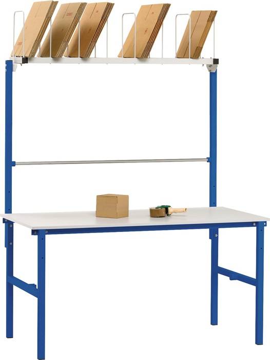 Packtischset B1600xT800xH2205mm Aufbauten Variante 1