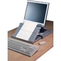 Monitorständer Metall,m.Konzepthalter Monitorständer Metall,m.Konzepthalter