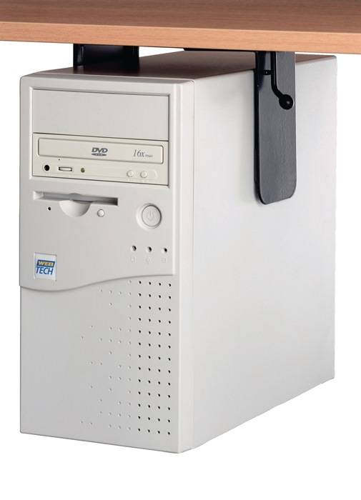 CPU-Halter Innen-B.70-230mm Innen-H.310-555mm weiß f.alle CPU-Gehäuse