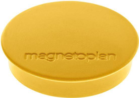 Magnet D30mm VE10 Haftkraft 700 g gelb
