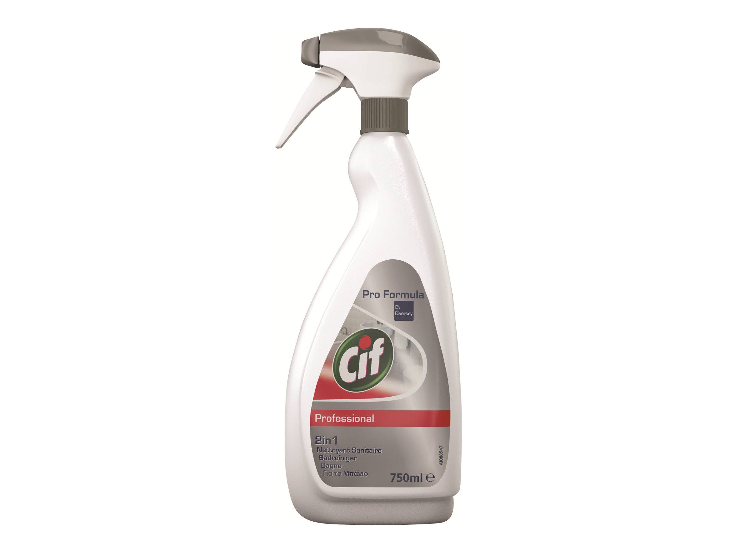 DIVERSEY - Cif Business Solutions 2 in 1 - Reiniger - Flüssigkeit - Sprühflasche - 750 ml - professionell (Packung mit 6