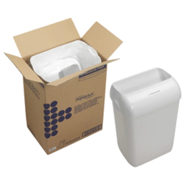 Aquarius™ Abfalleimer weiß 6993 Deckel mit Abwurfschacht - 1 Stück weiß Aquarius™ Abfalleimer weiß 6993 Deckel mit Abwurfschacht - 1 Stück weiß