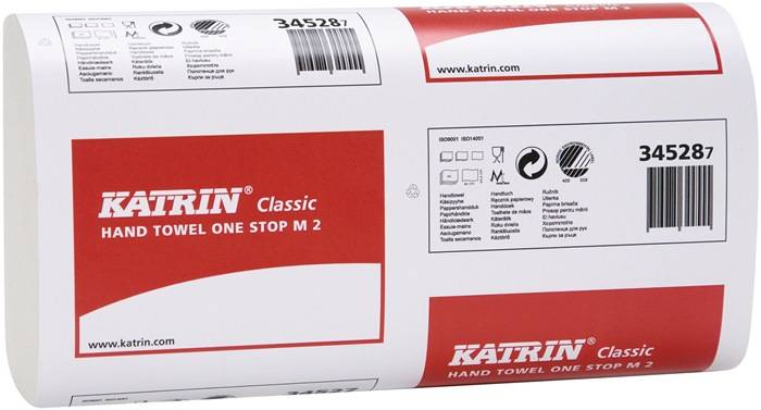 Handtücher Katrin Classic One-Stop M2 2-lagig weiß L200xB255ca.mm f.9000 469 070