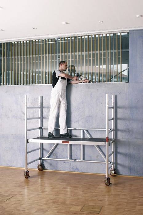 Fahrgerüst Zifa P2 Arbeits-B750xL1800mm Alu.Gerüsthöhe 2830mm