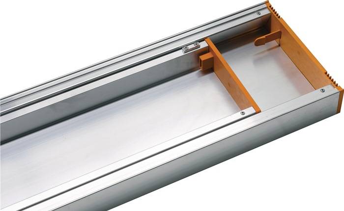 Arbeitsbohle Telesteg Bereich 1920-3500mm Alu.max.Gesamtbelastung 150kg LAYHER