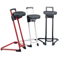 Stehhilfe Integralschaum Sitz-H.600-850mm STA schwarz Lotz Stehhilfe Integralschaum Sitz-H.600-850mm STA schwarz Lotz