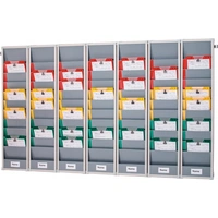Planungstafel H1282xB1700xT78mm 5 Reihen inkl.Wandprofil EICHNER Planungstafel H1282xB1700xT78mm 5 Reihen inkl.Wandprofil EICHNER