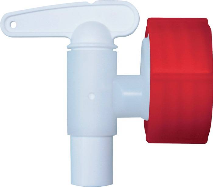 Auslaufhahn Ku.weiß 34mm NW 15 GRAF…