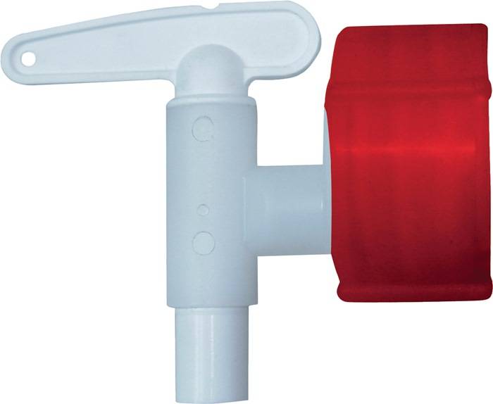 Auslaufhahn Ku.weiß 34mm NW 10 GRAF…