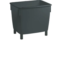 Leichtbaubehälter L945xB725xH830mm PE (HDPe) basaltgrau CRAEMER Leichtbaubehälter L945xB725xH830mm PE (HDPe) basaltgrau CRAEMER