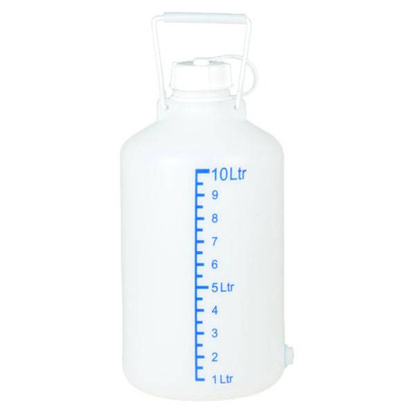 Hünersdorff Vorratsbehälter 10 Liter mit Skala HD-PE, UV-geschützt