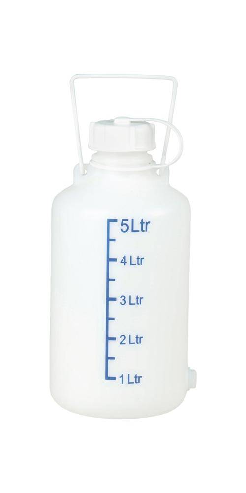 Hünersdorff Ballon 5 l HD-PE mit Tragebgel D167xH348mm mit Skala