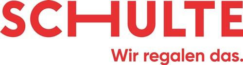 Rotes SCHULTE-Logo mit dem Slogan „Wir regeln das.