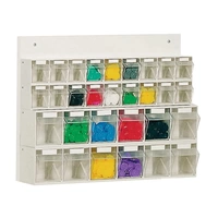 Klarsichtmagazin H410xB600xT108mm 18 x A,12 x B Ku.weiß LOCKWEILER Klarsichtmagazin H410xB600xT108mm 18 x A,12 x B Ku.weiß LOCKWEILER