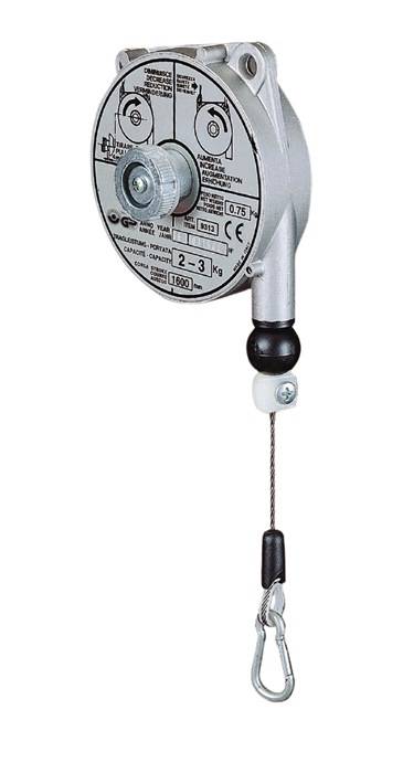 Federzug TCN 9313 Trgf.2-3kg Edelstahl-Drahtseil Seillänge 1,6m