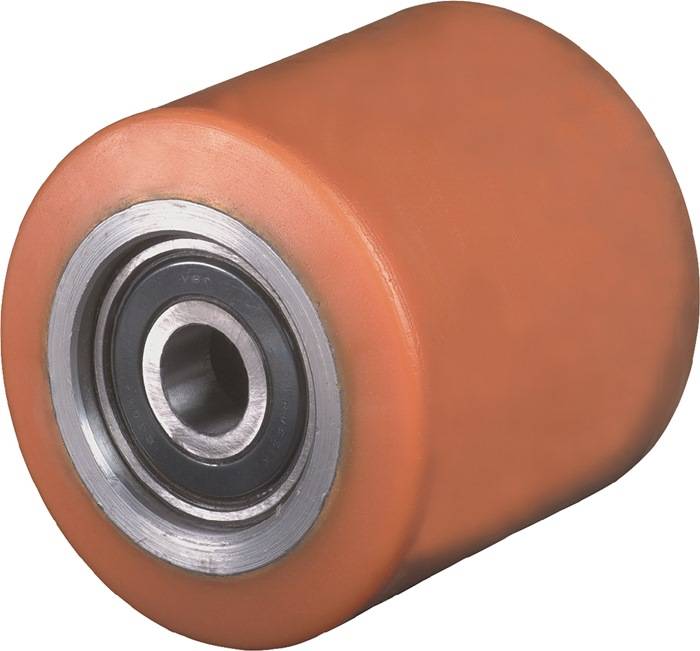 Gabelrolle PUR Naben-L.93mm Rad-B.100mm D.85mm BS ROLLEN