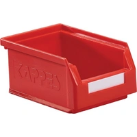 Sichtlagerkasten L160xB105xH75mm PE rot KAPPES Sichtlagerkasten L160xB105xH75mm PE rot KAPPES