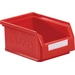 Sichtlagerkasten L160xB105xH75mm PE rot KAPPES Sichtlagerkasten L160xB105xH75mm PE rot KAPPES