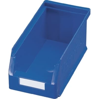 Sichtlagerkasten L290xB140xH130mm PE blau KAPPES Sichtlagerkasten L290xB140xH130mm PE blau KAPPES