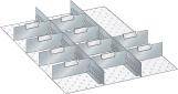 Schlitz/Trennwand-Set für FH 100 mm 27x36 E 12-teilig - Artikel: 7830932211