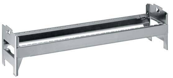 NC-Wechselrahmen inkl. Trägerpaar 54x27 E RAL 7035 - Artikel: 7830932987