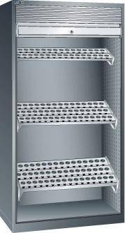 Rolladenschrank B1038xT691xH1950mm 54x27 E RAL 5012 112 Halter ISO-SK 40 - Artikel: 7830932965