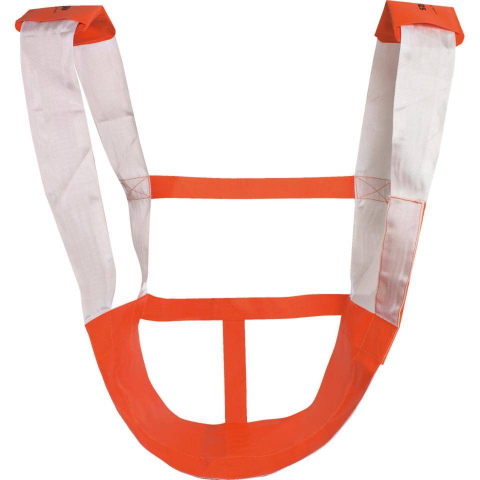 SÖHNGEN® Rettungssitz, weiß/orange, Polyester-Hochfestgewebe, 721 g