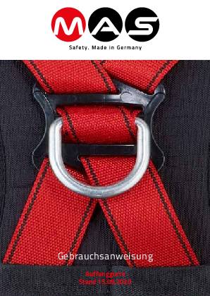 Auffanggurt MAS 33 EN361 2-Punkt f.Gr.1 (48-56) MAS