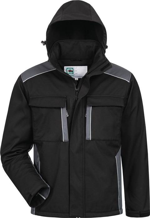 Softshelljacke Posen Gr.XL schwarz/grau ELYSEE…