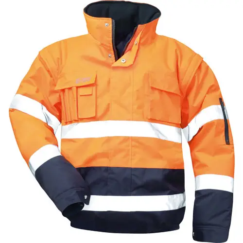 Warnschutz-Pilotjacke OTTO EN471 Kl.3 EN343 Kl.1 EN340 Gr.L orange/marine Warnschutz-Pilotjacke OTTO EN471 Kl.3 EN343 Kl.1 EN340 Gr.L orange/marine