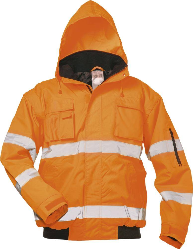 Warnpilotenjacke Tom, Gr. 2XL, orange
