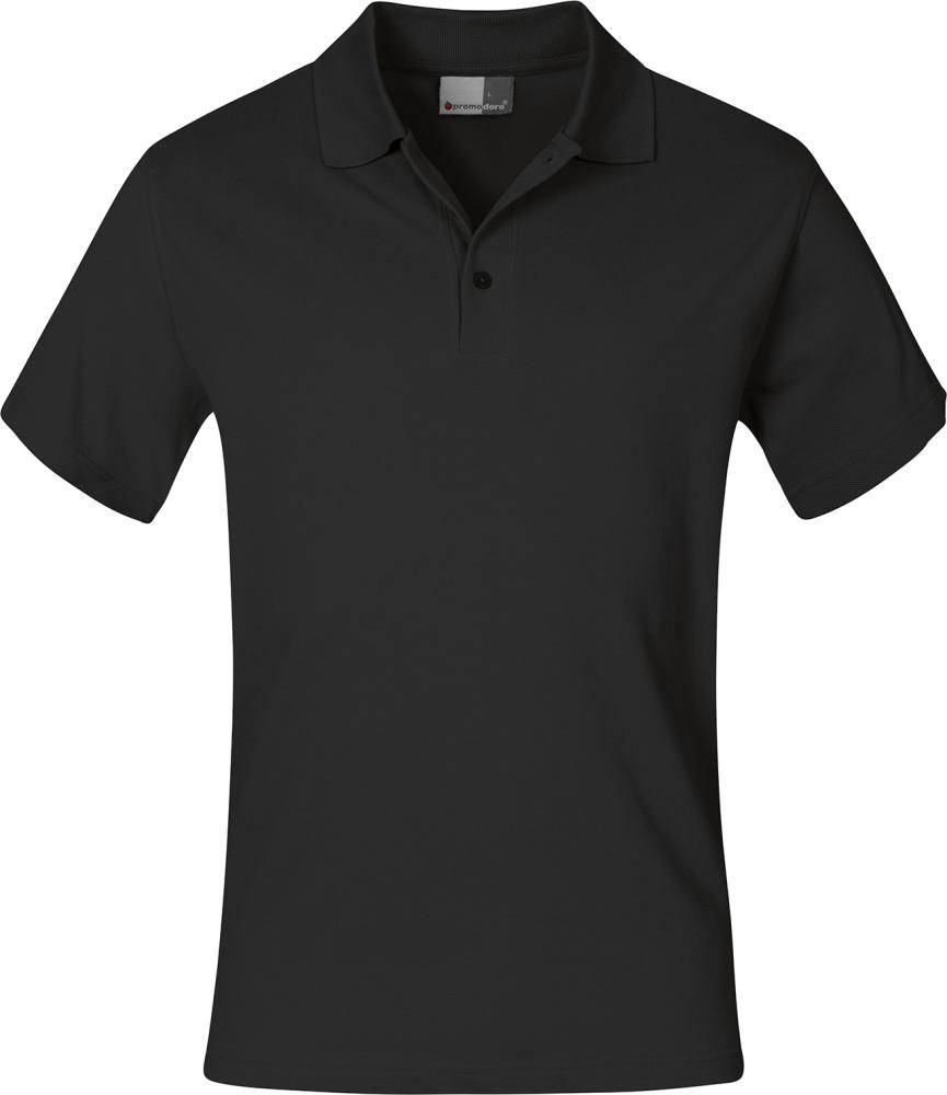 Poloshirt, Gr. 3XL, schwarz