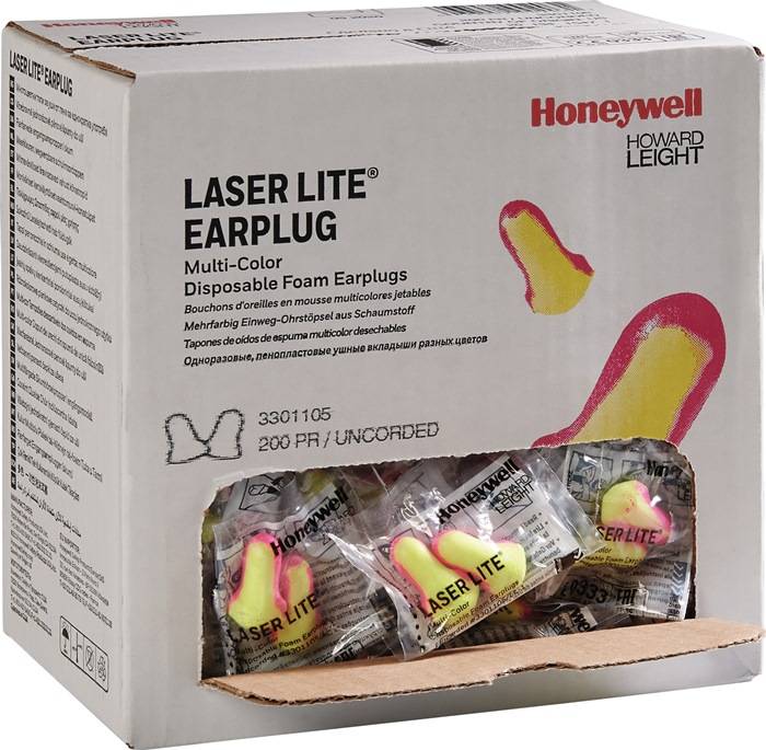 Gehörschutzstöpsel Laser Lite EN 352-2 SNR 35 dB 200 PA/Box