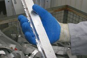 Schnittschutzhandschuhe SivaCut 830 Gr.8 blau/gelb-grau EN 388