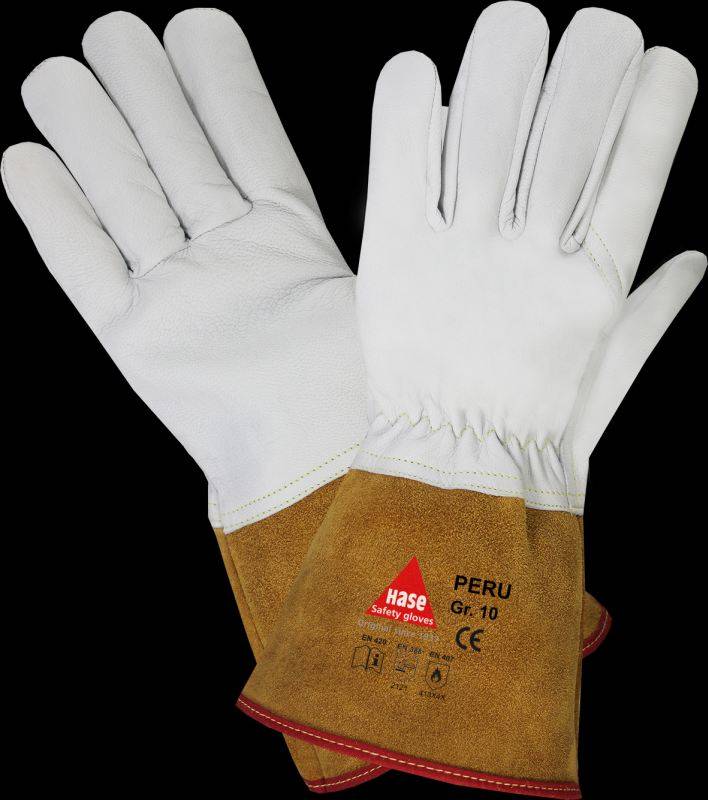 Schweißerhandschuh Peru Gr. 10 Ziegennappa EN 388 EN 407 EN 420
