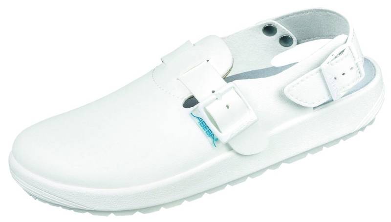 Berufsclog 970111 weiß Sanitized hexa4GRIP-Laufsohle Mikrofaser Gr. 46