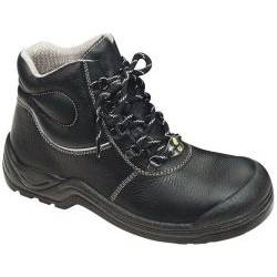 16321 Achim Si.-Schnürstiefel Gr. 36 schwarz, mit Überkappe, EN ISO 20345 S3