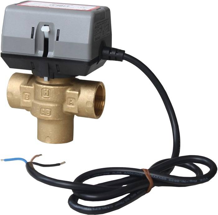 MHG 3-Wege-Umschaltventil 3/4Zoll, ecoGAS 11, 18, 24