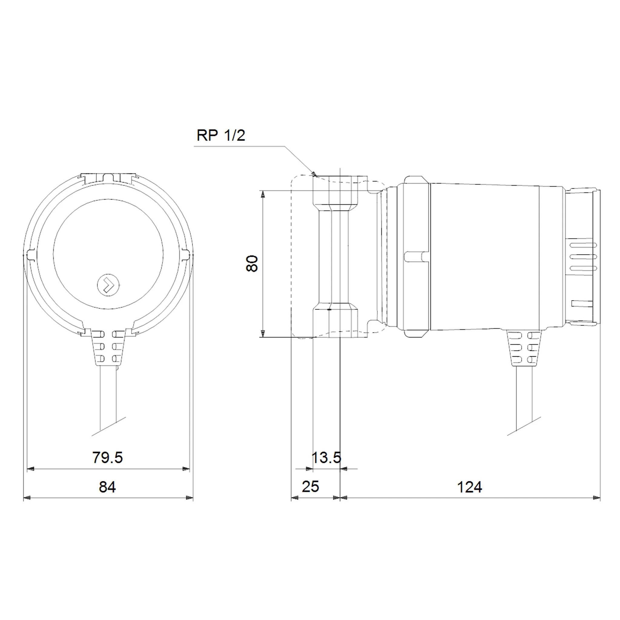 Grundfos Zirkulationspumpe COMFORT 15-14 BX DACH, 1 Stk.