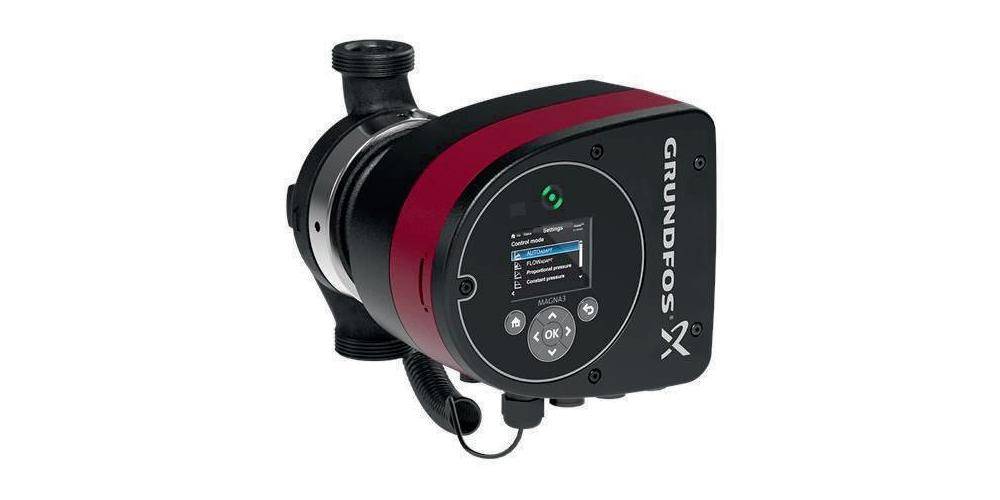 Grundfos Grundf Heizungsumwälzpumpe MAGNA3 Vers. 230 V PN 10 180mm T