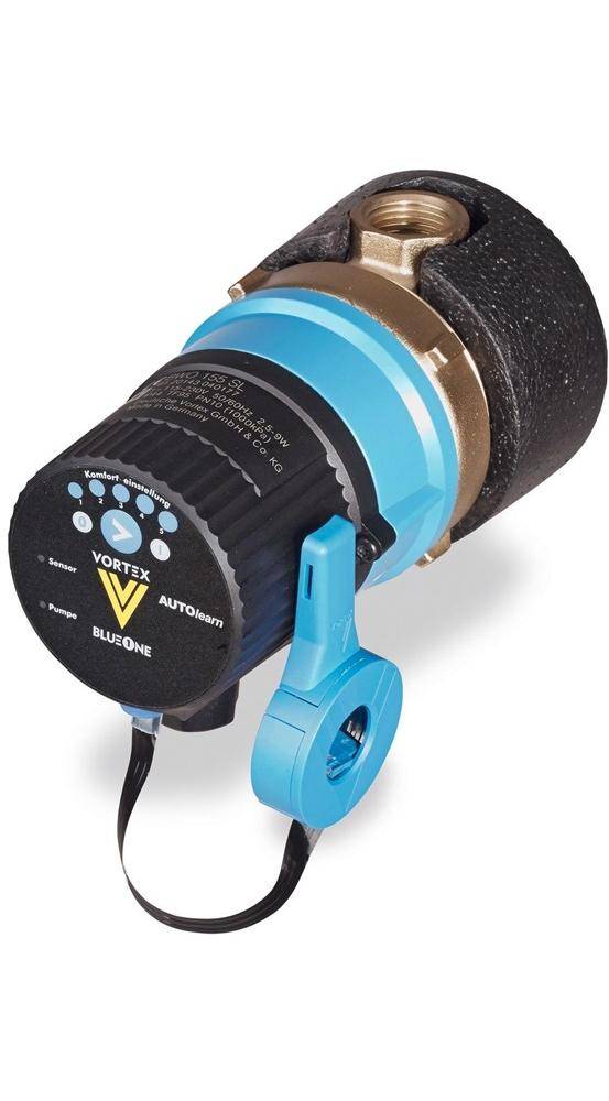 Vortex BW-Pumpe BLUEONE BWO 155 R SL AUTOlearn ohne Verschraubung
