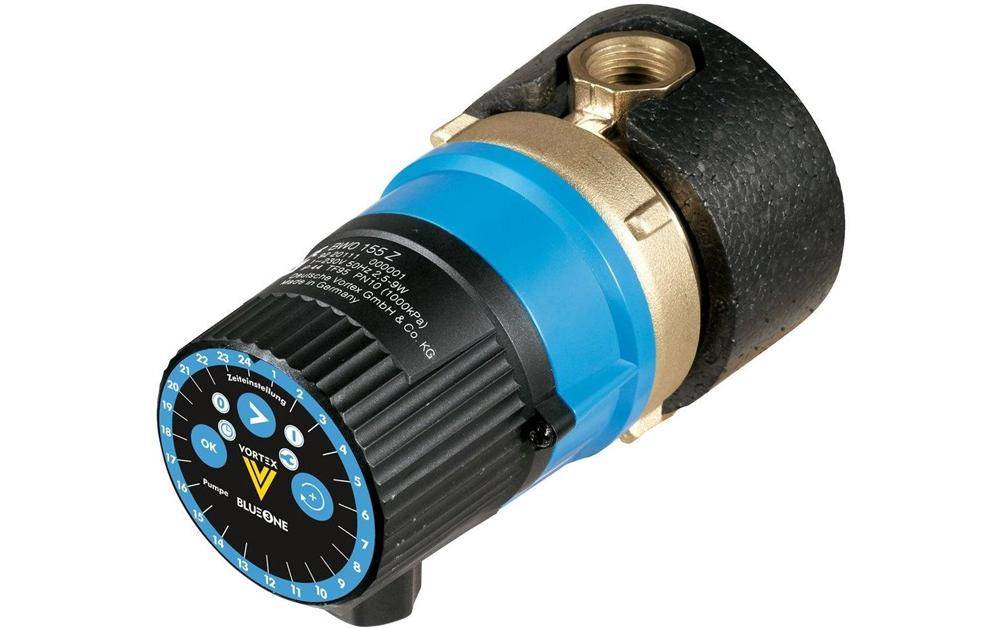 Vortex BW-Pumpe BLUEONE BWO 155 R Z mit Zeitschaltuhr ohne