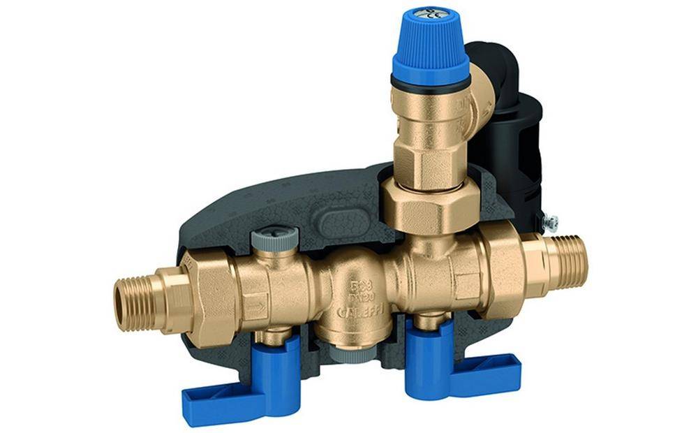 Caleffi Sicherheitsgruppe DN 20, 3/4", 10 bar